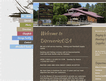 Tablet Screenshot of discoveriesusa.com